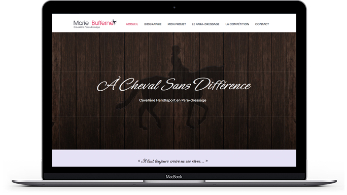 Site internet Marie Bufferne 2025 Mon premier site internet - 2018